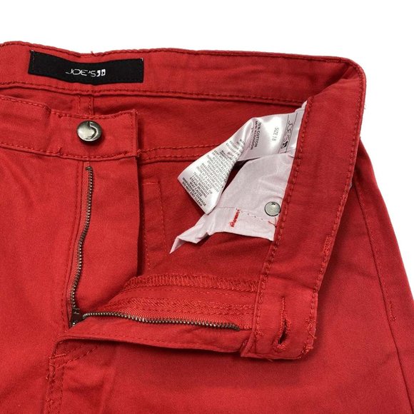Joes Jeans The Brixton Straight Narrow Red Sz 18 W - Picture 5 of 7